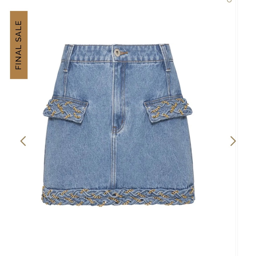 Patbo Denim Mini Skirt
